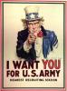 Plakat: I Want You for US Army