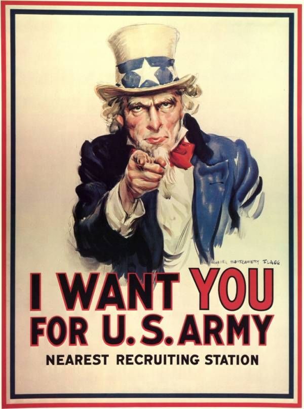 Plakat I Want You for US Army