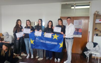 EPAS junior ambasadori na Erasmus+ mobilnosti „Level Up Engagement“