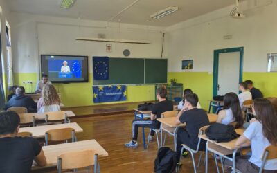 Junior ambasadori EPAS programa pratili govor o stanju Unije