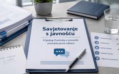 Savjetovanje s javnošću o Nacrtu Pravilnika o provedbi postupaka jednostavne nabave
